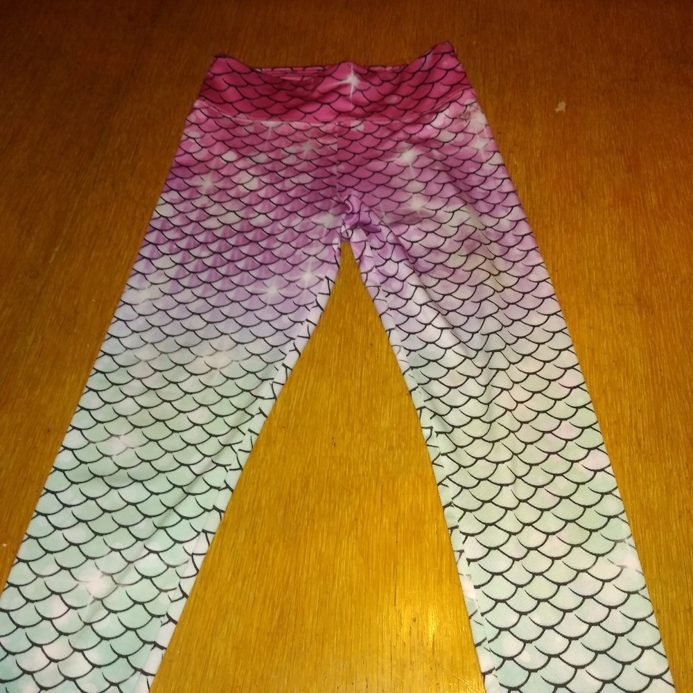 Justice mermaid leggings
